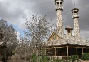 دهکده چوبی نیشابور، یکی از زیباترین مساجد ایران