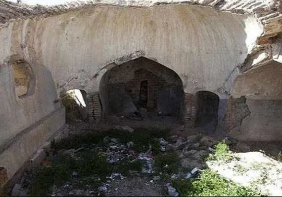 حمام قدیمی چکنه در نیشابور