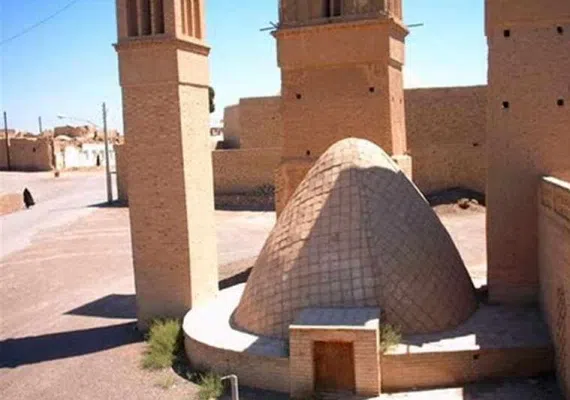 اب انبار شریعت(موزه اب گناباد)