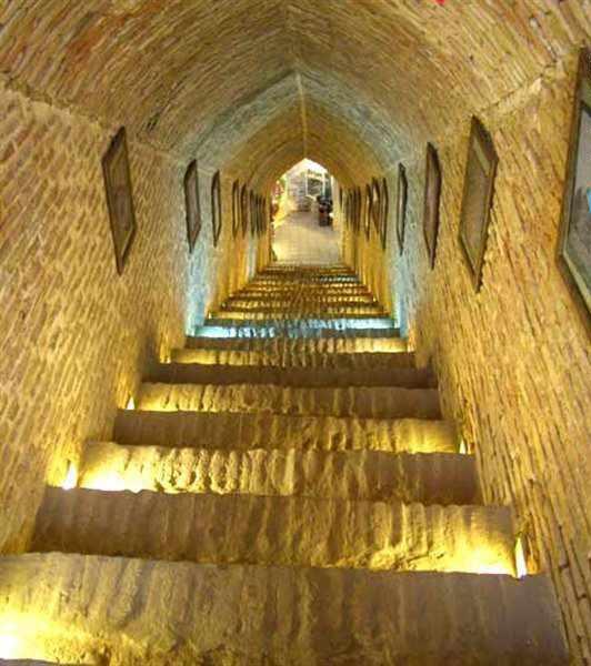 اب انبار شریعت(موزه اب گناباد)