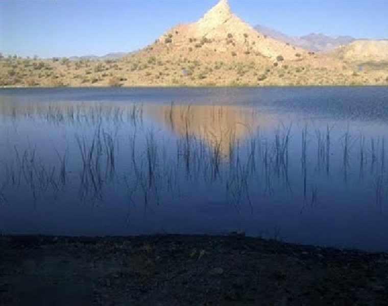 دریاچه سد بافت