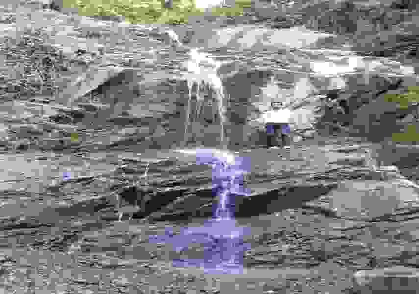 آبشار روستای چرم کهنه (قورکن)