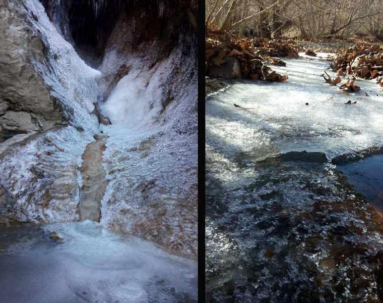 آبشار بید و غار اژدر