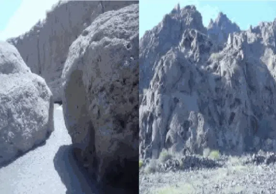 منطقه کوهستانی درباغ قلعه گنج