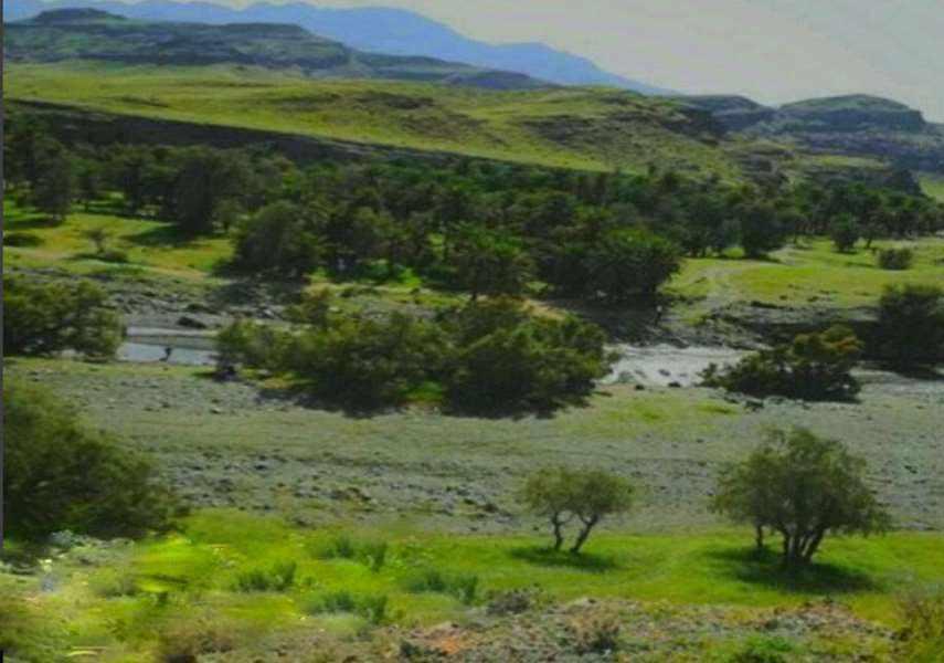 منطقه کوهستانی درباغ قلعه گنج