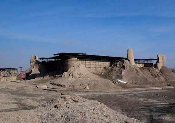 بقایای مسجد تابران توس