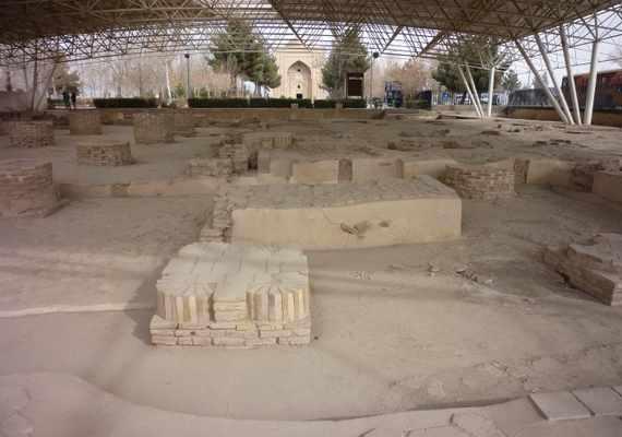 بقایای مسجد تابران توس