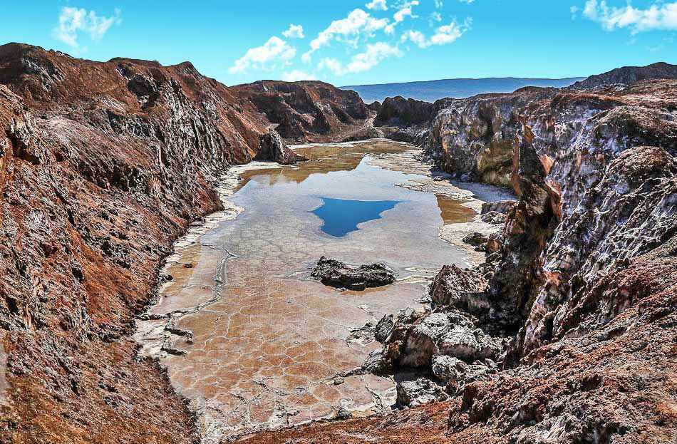 گنبد نمکی جاشک، کوهی از شگفتی