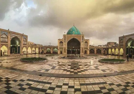 مسجد جامع زنجان، یادگاری از دوران قاجار