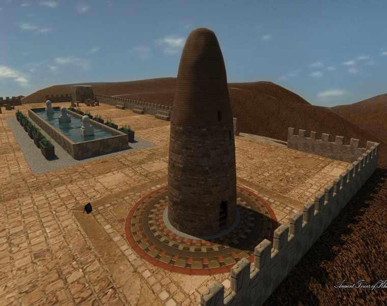 میل خوئین، بنایی خاص در روستایی تاریخی