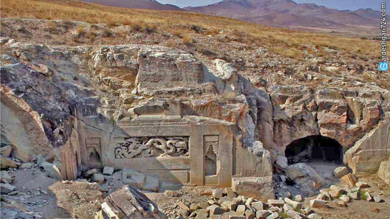 معبد داش کسن، عبادتی از جنس اژدها