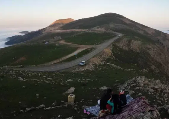 ییلاقات اولسبلنگاه، فرشی از جنس ابرهای خیال