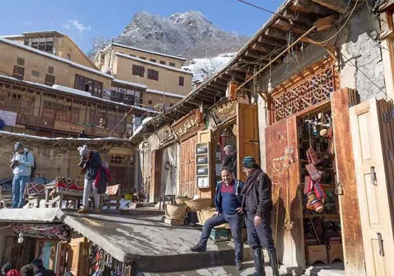 بازار ماسوله قدیمی ترین بازار گیلان