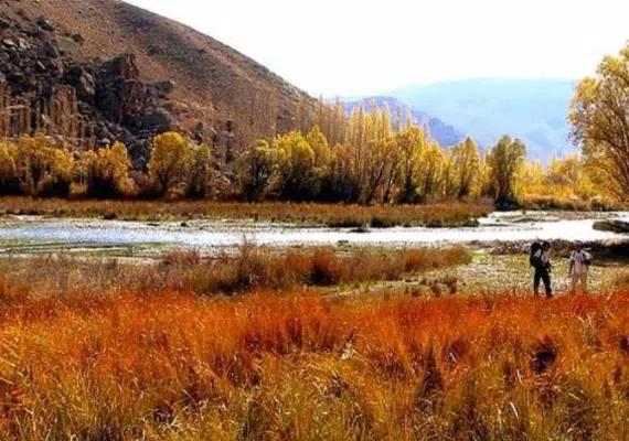 روستای هرانده فیروزکوه، چشم اندازی زیبا از طبیعت