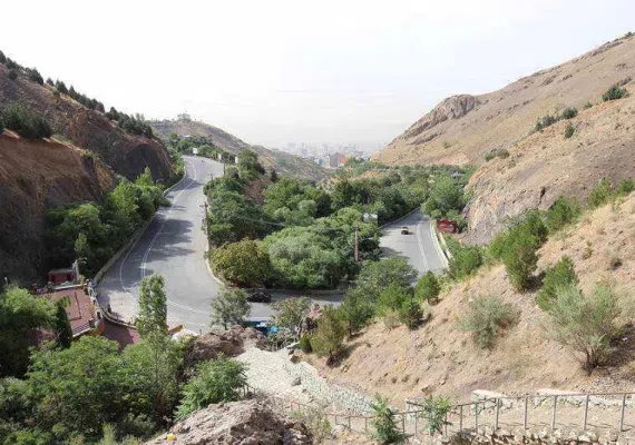 آبشار دوقلو، آبشار بیشه تهران