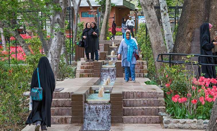 باغ ایرانی، از زیباترین باغ های تهران