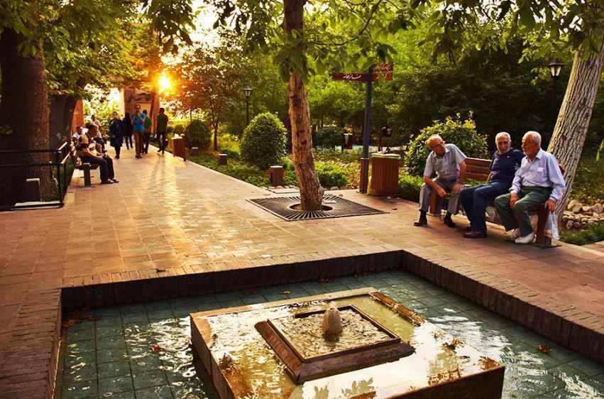 باغ ایرانی، از زیباترین باغ های تهران