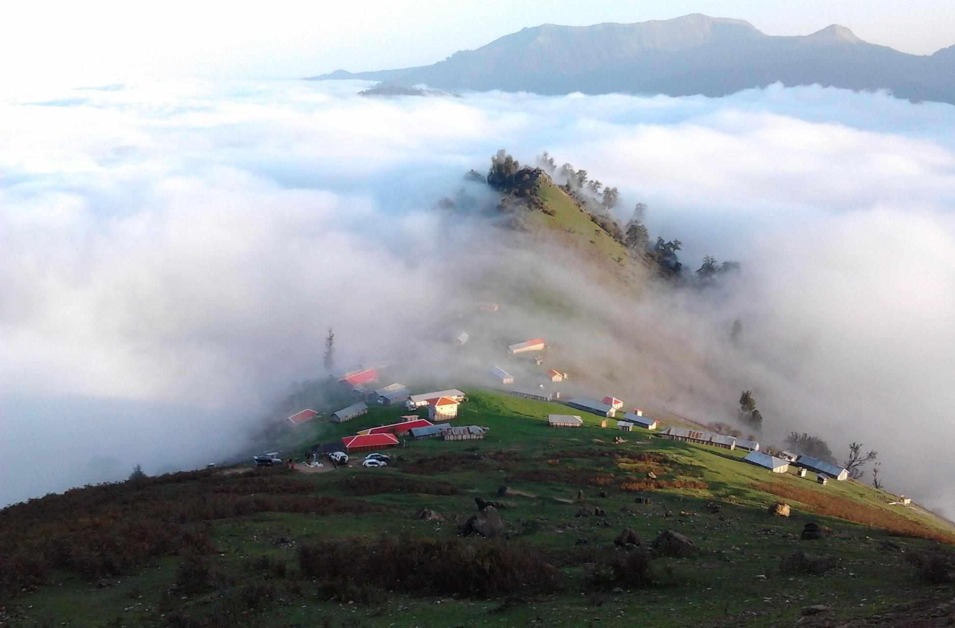 ییلاقات اولسبلنگاه، فرشی از جنس ابرهای خیال