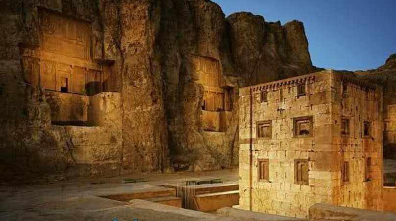 کعبه زرتشت در نقش رستم