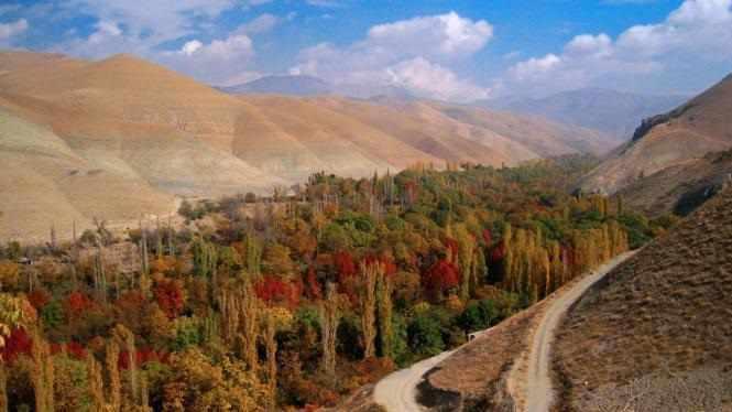 روستای برغان، بهشتی در ساوجبلاغ