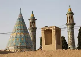 امامزاده ابراهیم، نگینی بر تارک فین کاشان