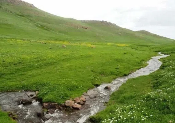 آبشار ورزان کجاست