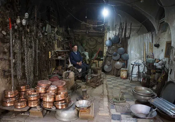 بازار زرگری (طلافروشان) یزد