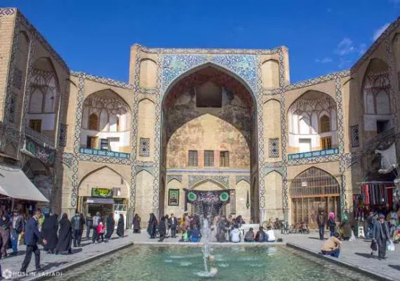 بازار اصفهان، از قدیمی ترین بازارهای ایران