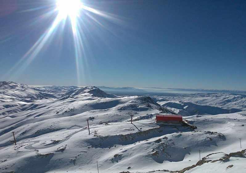 پیست اسکی پولاد کف سپیدان