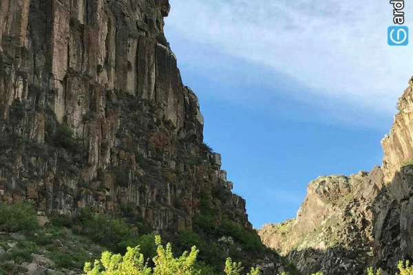 دره منشورهای بازالتی بدولی