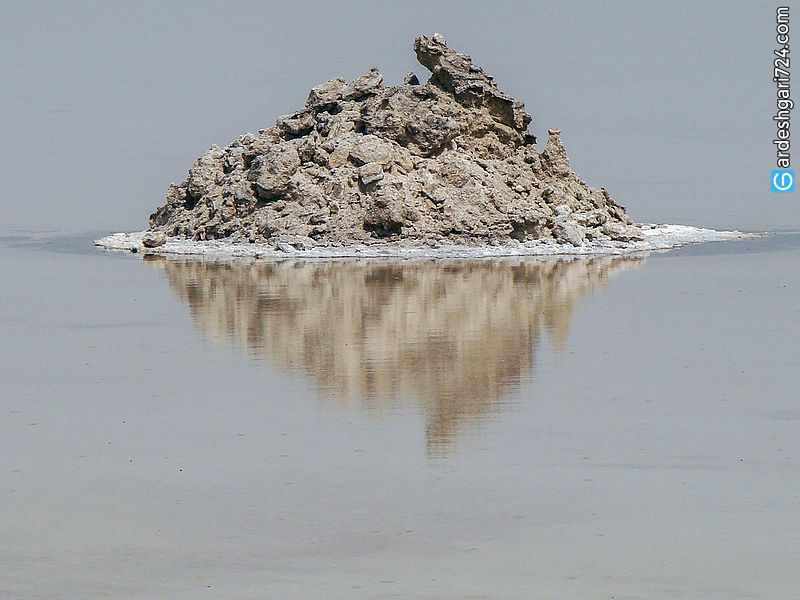 دریاچه نمک حوض سلطان، آئینه بزرگی در دل کویر