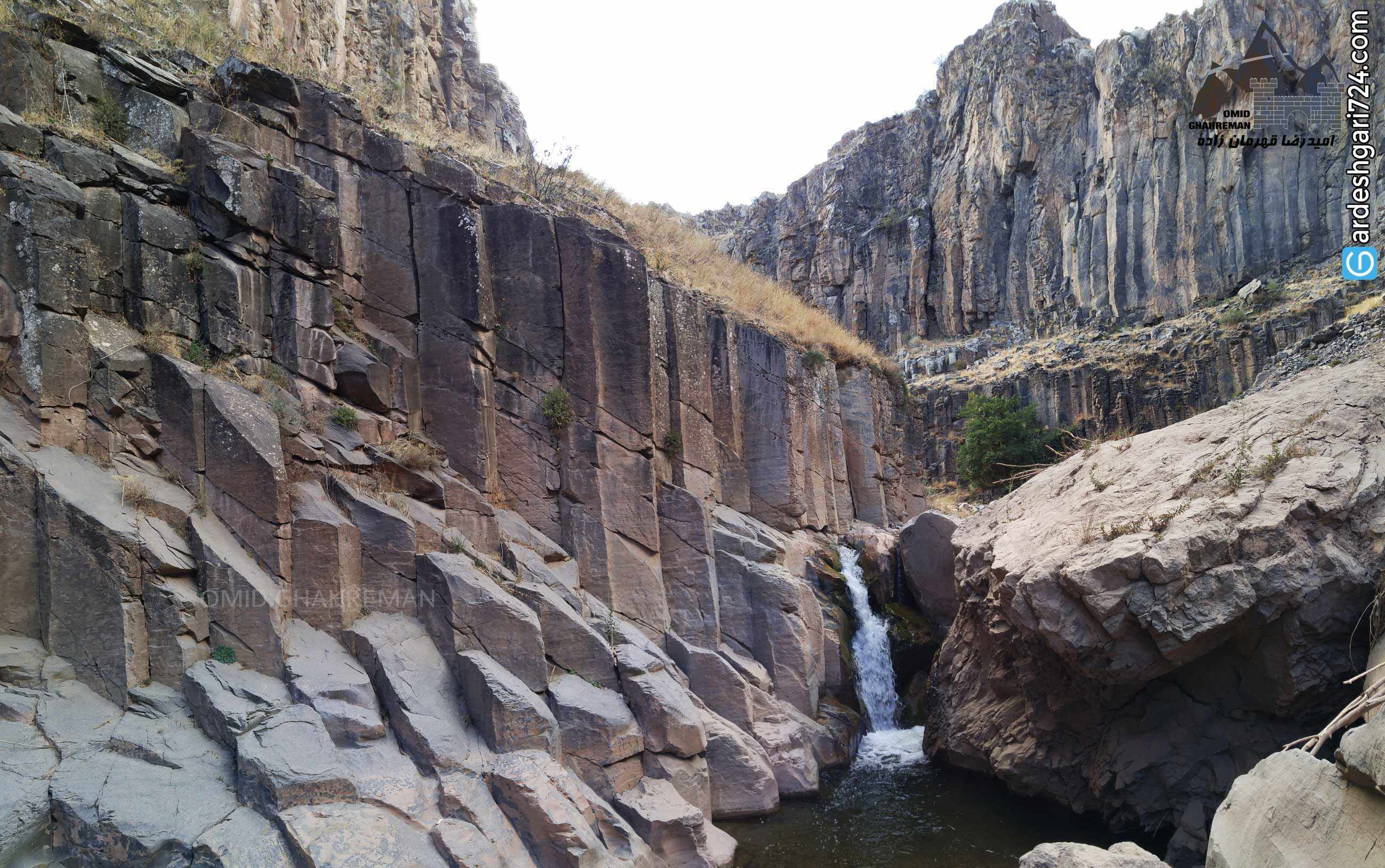 دره منشورهای بازالتی بدولی