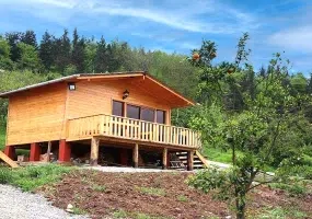 کلبه چوبی الیزه سوادکوه