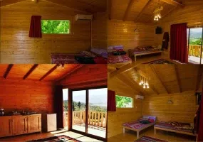 کلبه چوبی الیزه سوادکوه