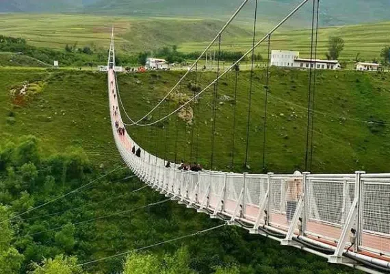 پل معلق مشگین شهر