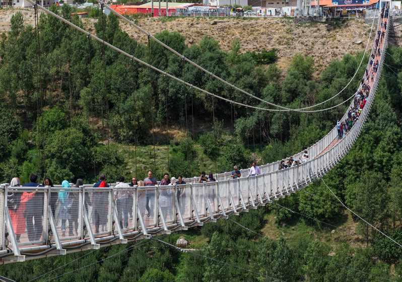 پل معلق مشگین شهر