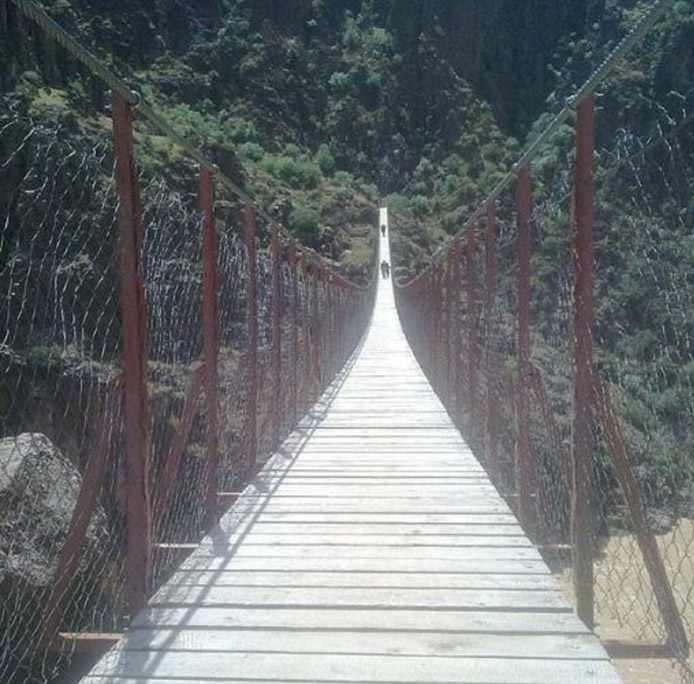 پل معلق مشگین شهر