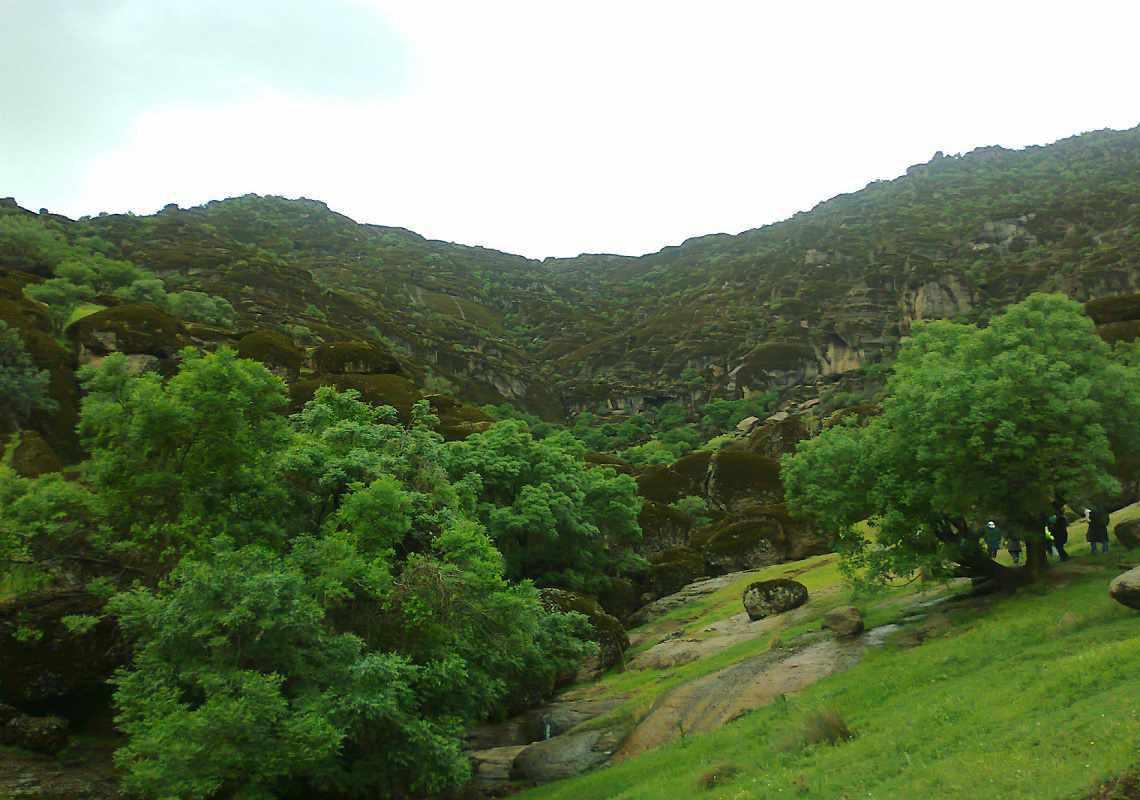 تفرجگاه مخمل کوه(تنگه شبیخون)