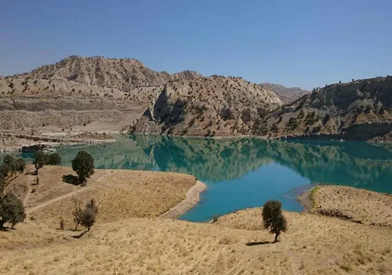 دریاچه سد ایلام