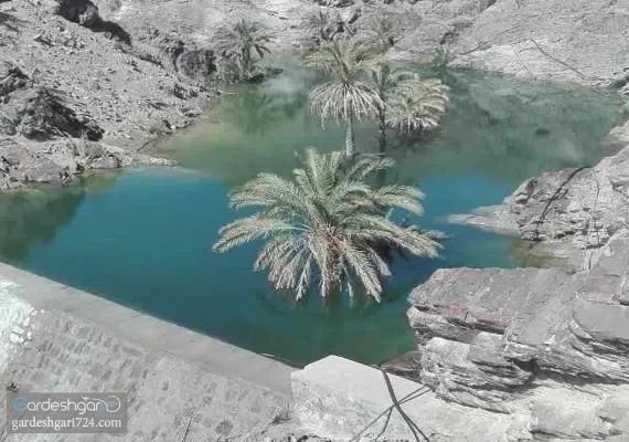 گلکان و تاسکان آبشار های منحصر به فرد سیستان و بلوچستان