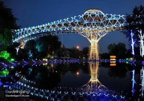 پارک جنگلی طالقانی، تماشای تهران از روی پل طبیعت