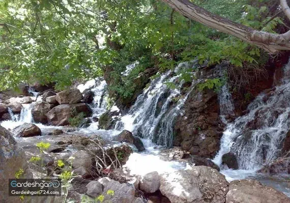 آبشار روستای بار نیشابور