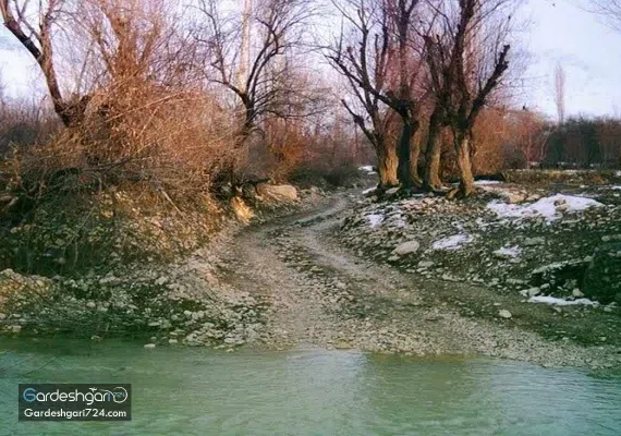 آبشار روستای بار نیشابور