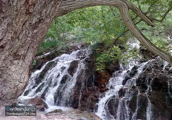 آبشار روستای بار نیشابور