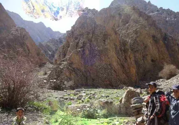 آبشار روستای چرم کهنه (قورکن)