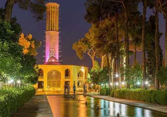 باغ دولت آباد یزد، باغ هزار درخت