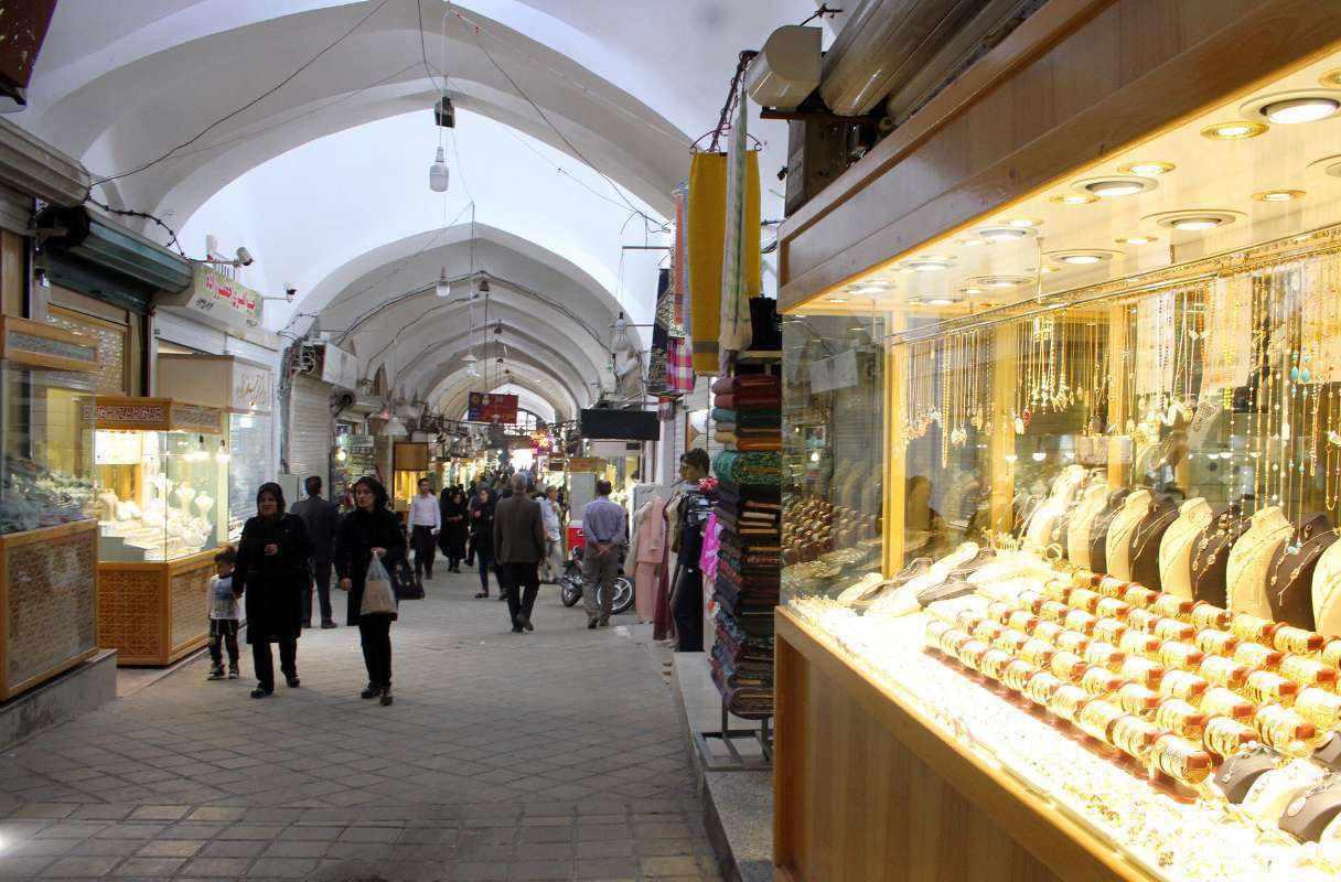بازار زرگری (طلافروشان) یزد