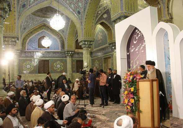 مسجد امام حسن عسکری(ع)، بنا شده به دستور حضرت