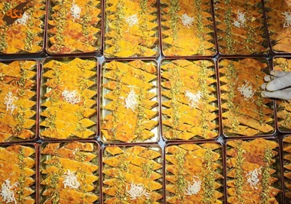 باقلوا کاشان